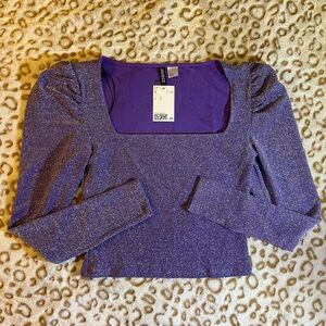 H&M Sparkle Top